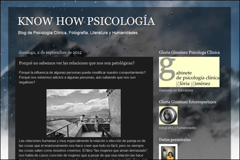 Blog Know How Psicolog&iacute;a